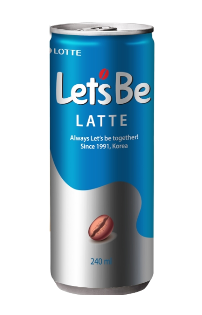 Напиток кофейный б/а негаз. Let's be Latte 240мл*30