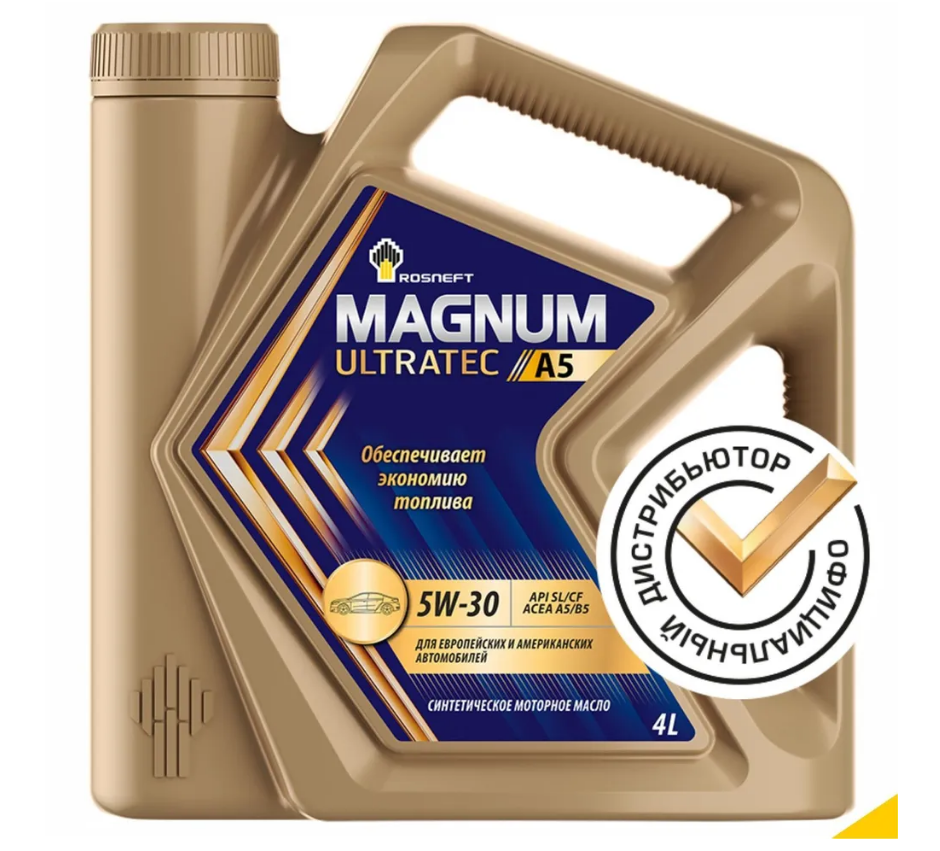 Масло моторное Rosneft Magnum Ultratec A5 5W30 SL/CF 4L.