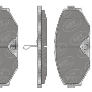Колодки тормозные SCT SP440 (SN572, PN2261, TABP2113)