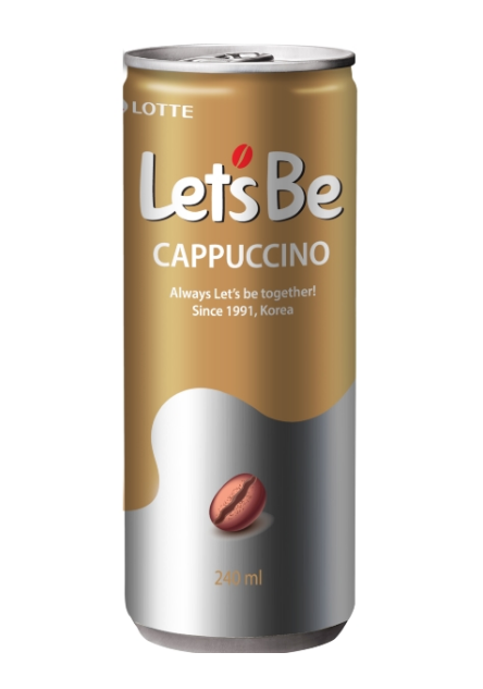 Напиток кофейный б/а негаз. Let's be Cappuccino 240мл*30
