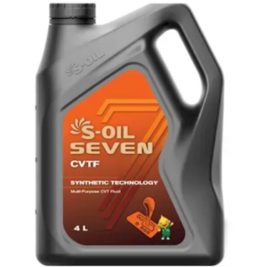 Масло трансмиссионное S-OIL CVTF  (4л)