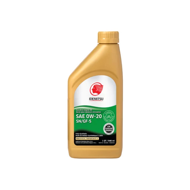 Масло IDEMITSU FULLY-SYNTETIC SN/GF 0W20 (синт) 1л