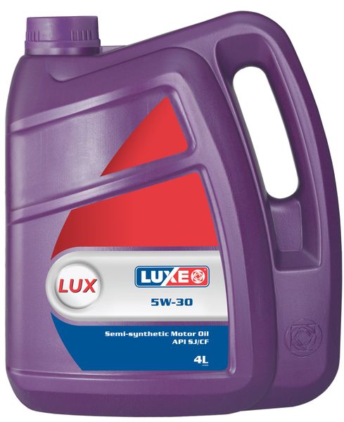 Масло LUXE Lux 5W30 SJ/CF (п/синт) 4л