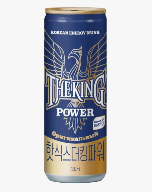 Напиток энергетический The King Power 355мл