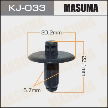 Клипса крепежная MASUMA KJ-033
