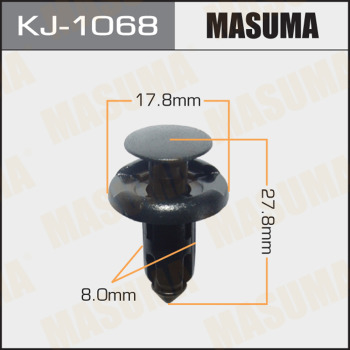 Клипса крепежная MASUMA KJ-1068