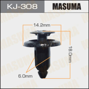 Клипса крепежная MASUMA KJ-308