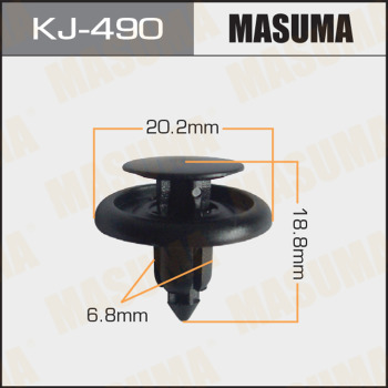 Клипса крепежная MASUMA KJ-490