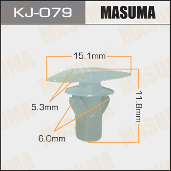 Клипса крепежная MASUMA KJ-079
