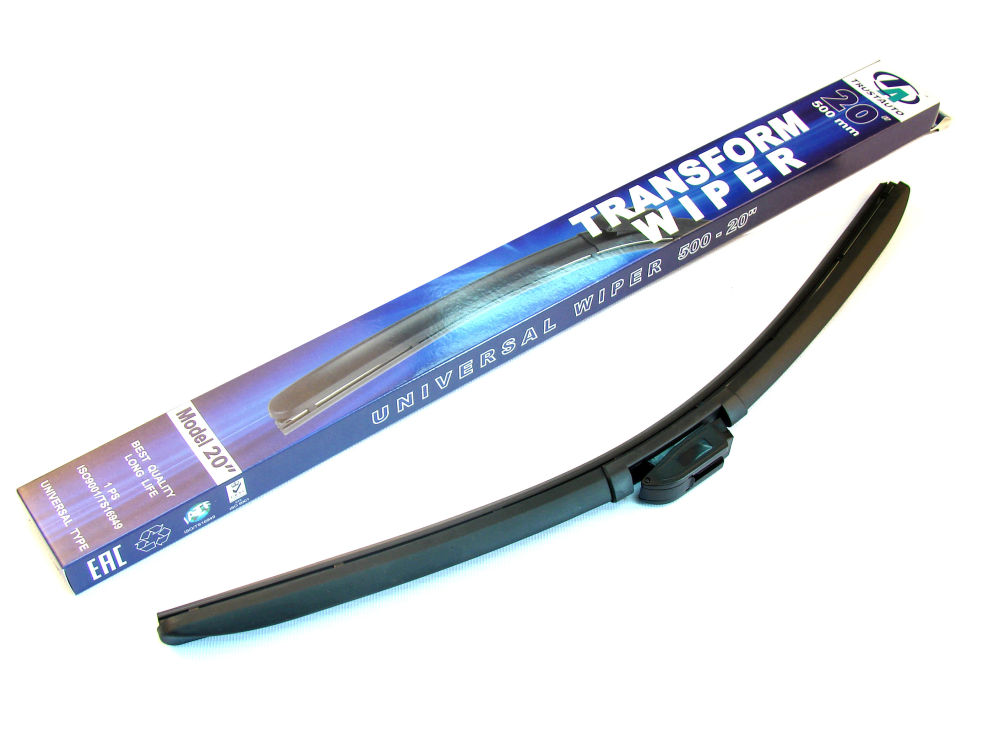 Щетка стеклоочистителя TRUSTAUTO бескаркасная (500mm/20"")