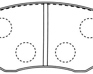 Колодки тормозные KASHIYAMA D3043 (SN245)
