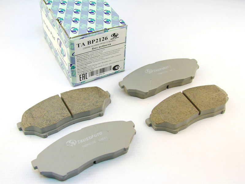 Колодки тормозные TrustAuto TA BP2126 (AN486K)