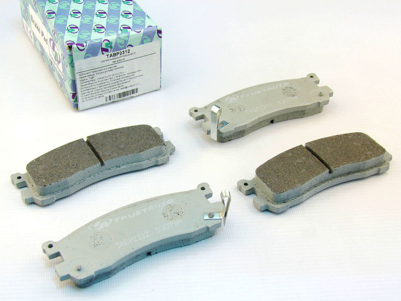 Колодки тормозные TrustAuto TA BP2312 (AN344WK) PN5290