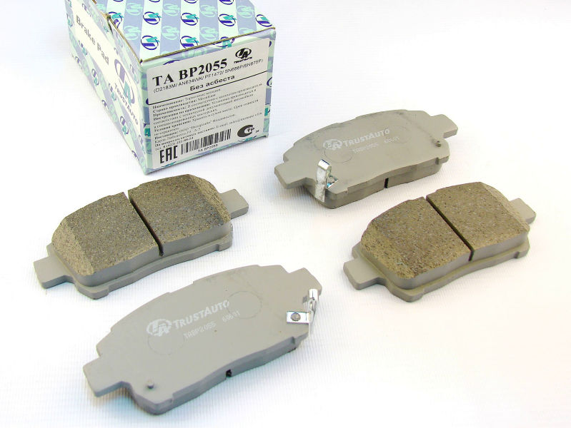 Колодки тормозные TrustAuto TA BP2055 (AN634WK) PN1472