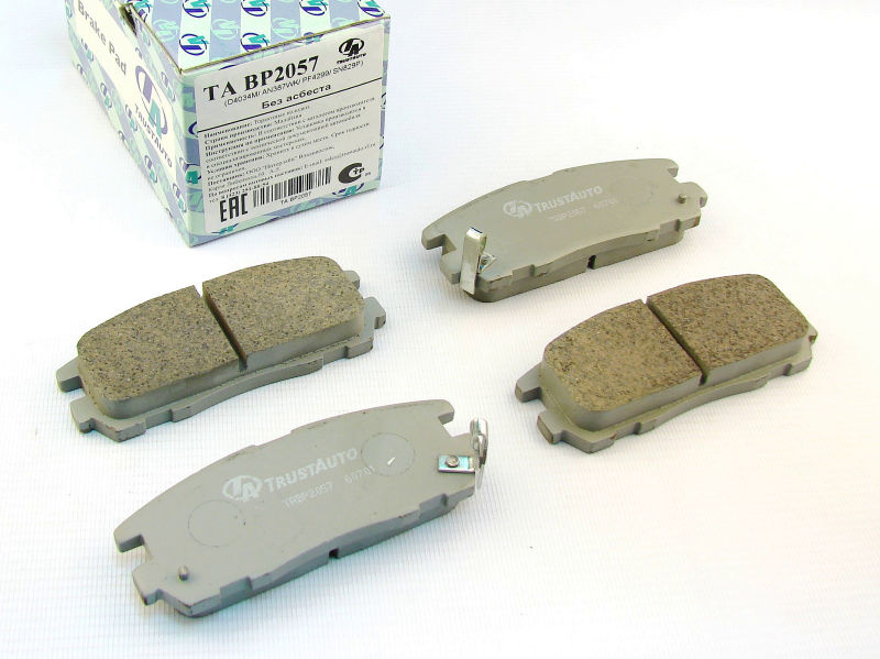 Колодки тормозные TrustAuto TA BP2057 (AN387WK)
