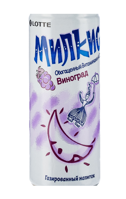 Напиток б/а газир.Milkis Grape 250мл*30
