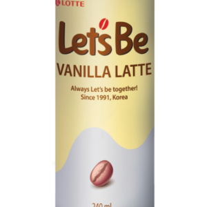 Напиток кофейный безалк.негаз.Let's be Vanilla Latte 240мл*30
