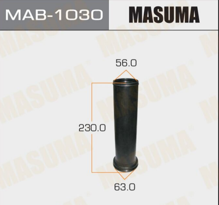 Пыльник амортизатора MASUMA MAB-1030