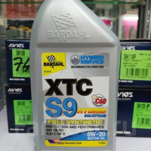 Масло BARDAHL XTC S9 Hybrid 0W20 (синт) GF-5 1л
