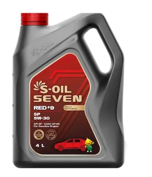 Масло S-OIL RED#9 5W30 SP (синт) 4л