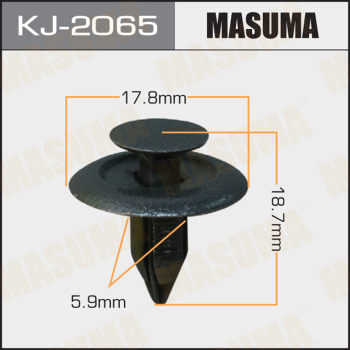 Клипса крепежная MASUMA KJ-2065