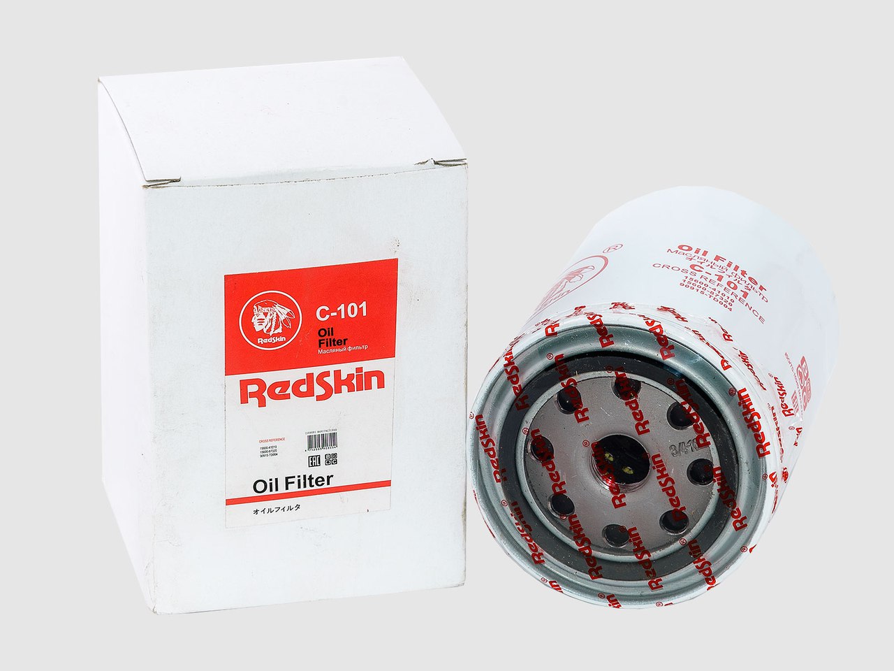 Фильтр масляный REDSKIN C-101 (Toyota 15600-40010)