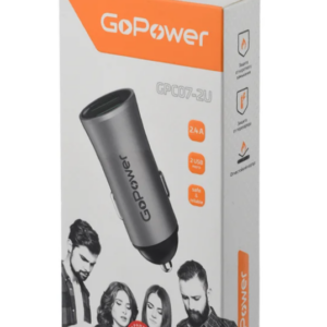 Автомобильное зарядное устройство GoPower GPC07U-2U