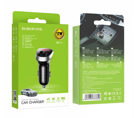 Автомобильное зарядное устройство Borofone Z15