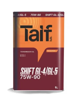 Масло трансмиссионное TAIF SHIFT GL-4/GL-5 75W-90 1L.