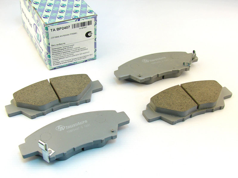 Колодки тормозные TrustAuto TA BP2407 (AN763WK)