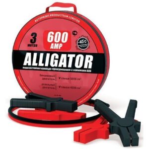 Провода прикур ALLIGATOR BC-600 (600А, 3м, 100% CCA)