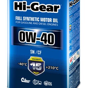 Масло Hi-Gear 0w40 (синт) 4л