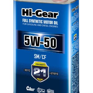 Масло Hi-Gear 5w50 (синт) 1л