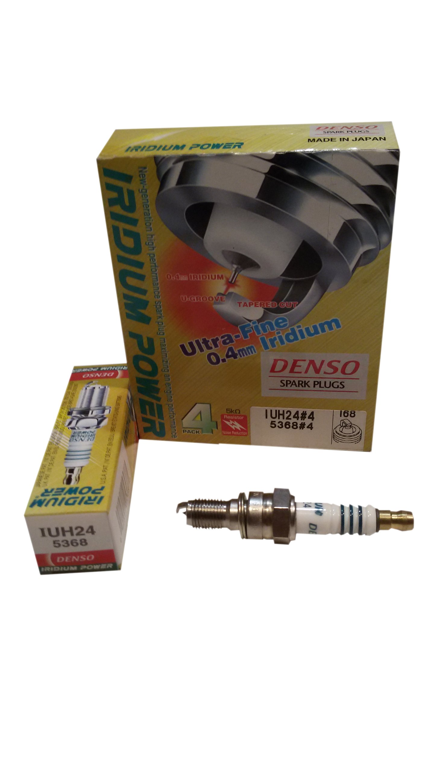 Свеча зажигания DENSO IUH24 "Iridium Power" (5368)