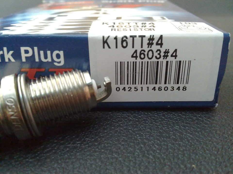 Свеча зажигания DENSO K16TT (4603)