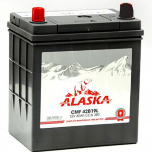Аккумулятор ALASKA CMF 42B19L 40L