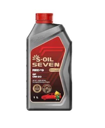 Масло S-OIL RED#9 0W20 SP (синт) 1л