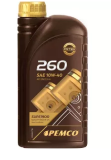 Масло моторное PEMCO 260 10W40 API SN/CH-4 ACEA A3/B4 1L.