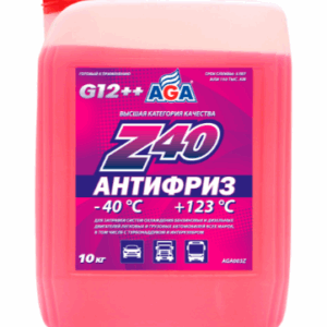 Антифриз AGA-Z40 (красный) 10л