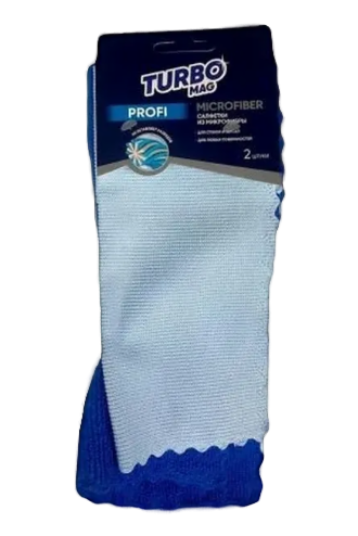 Салфетка TURBOMag PROFI микрофибра 20*30см набор 2шт