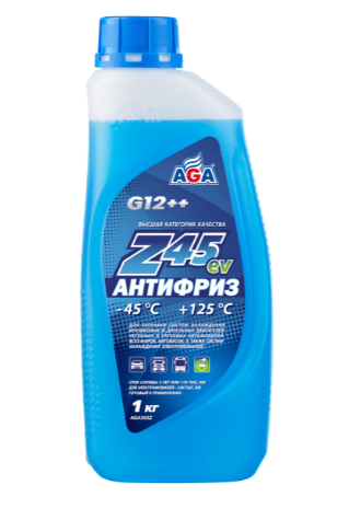Антифриз AGA-Z45ev (синий) 1кг