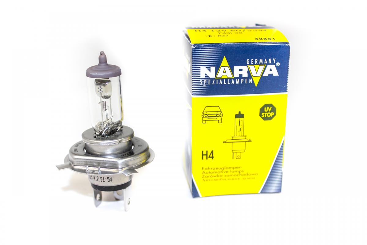 Лампа NARVA H4 12V 60/55W C1 (488813000)