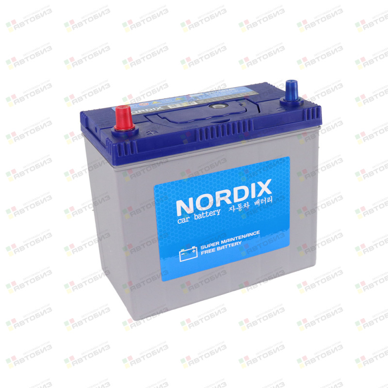 Аккумулятор NORDIX 100Ah L CCA 830A (SMF125D31L)