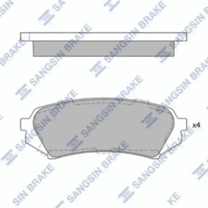 Колодки тормозные Hi-Q SP1380 (PN1412,TABP2015 )