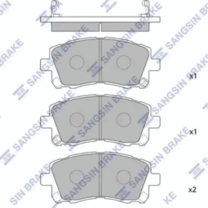Колодки тормозные Hi-Q SP1225 (PN7390, TABP2045)