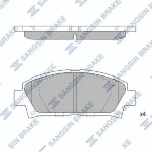 Колодки тормозные Hi-Q SP1466 (PN1267, PN1362, TABP2285)