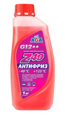 Антифриз AGA-Z40 (красный) 0.946л