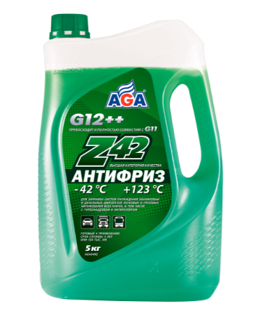 Антифриз AGA-Z42 (зеленый) 5кг