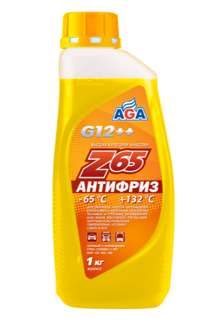 Антифриз AGA-Z65 (желтый) 1л