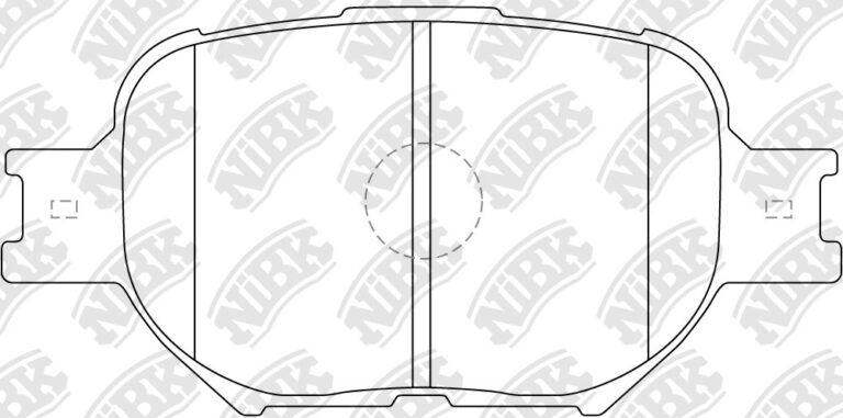 Колодки тормозные JNBK PN1430 (TABP2054, TABP2291)
